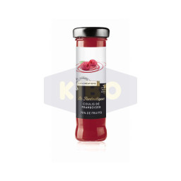LES CREATIONS Coulis de framboises le fantastique 75% de fruit 165g Antananarivo Madagascar