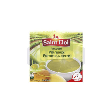 SAINT ELOI Velouté de poireaux et de pomme de terre 30cl x2 Antananarivo Madagascar