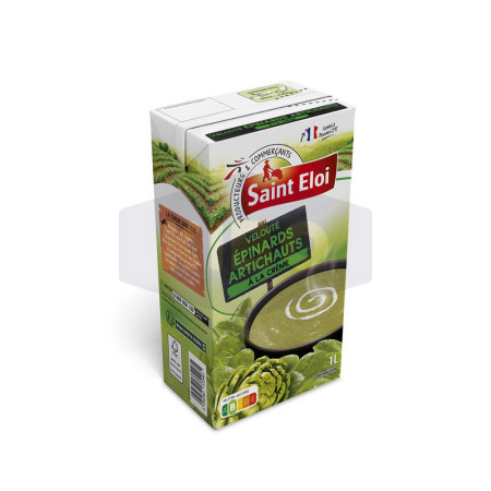 SAINT ELOI Velouté aux épinards et artichauts 1L Antananarivo Madagascar