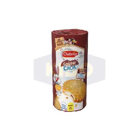 Biscuits goûter Crok'chocolat et lait 300g