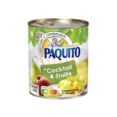 Cocktail aux 4 fruits en conserve 4/4 500g