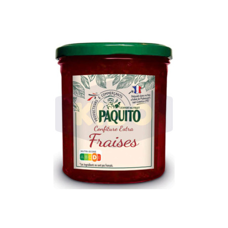 PAQUITO Confiture extra fraises 750g Antananarivo Madagascar