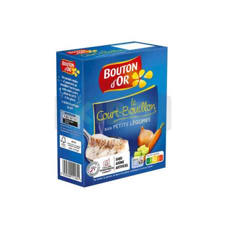 Court-bouillon au vin blanc 3 sachets 126g