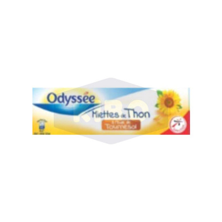 ODYSSEE Miettes de thon à l'huile de tournesol 3x80g Antananarivo Madagascar