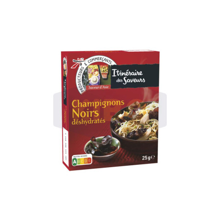ITINERAIRE DES SAVEURS Champignons noirs déshydratés 25g Antananarivo Madagascar