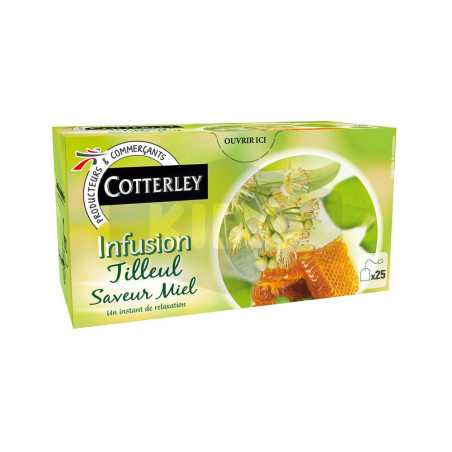 Infusion tilleul saveur miel 25 sachets x 40g