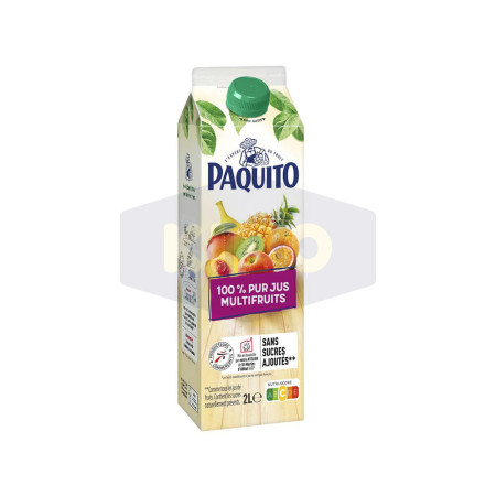 PAQUITO 100% Pur jus multifruits 2L Antananarivo Madagascar