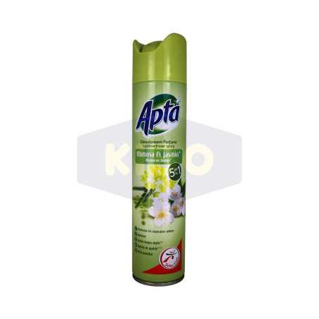 Désodorisant aérosol parfumé mimosa et jasmin 300ml