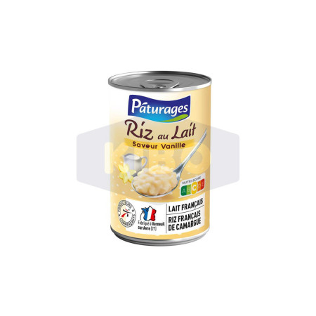 PATURAGES Riz au lait à la vanille 360g Antananarivo Madagascar