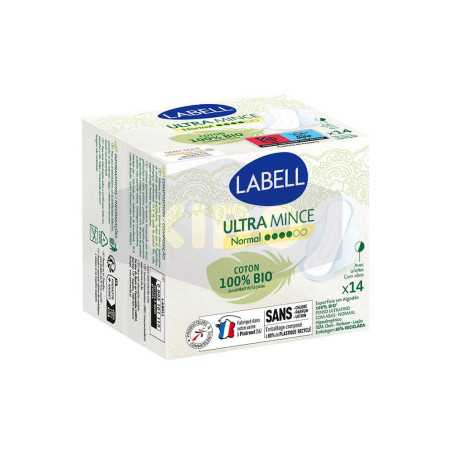 Serviette hygiénique ultra mince normale paquet de 14