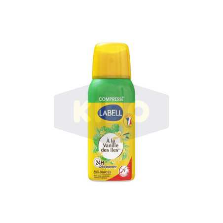 Déodorant compressé vanille gourmande 100ml