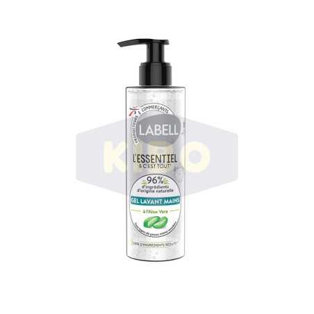 Gel lavant main à l'extrait d'aloe vera 250ml