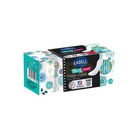 Protège slip teeny pocket boite de 30