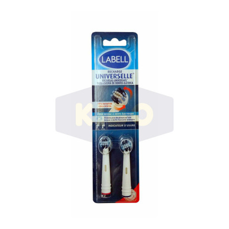 LABELL Recharge universelle pour brosse à dents électriques x2 pièces Antananarivo Madagascar