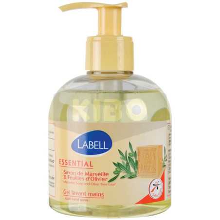 Gel lavant mains savon de Marseille et feuilles d'olivier 300ml