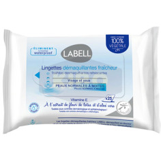 LABELL Lingettes démaquillantes fraicheur peaux normales x25 pièces Antananarivo Madagascar