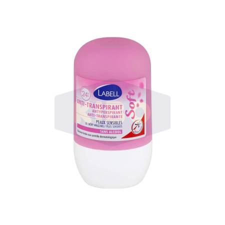 LABELL Déodorant roll on femme soft anti-transpirant peaux sensible 50ml Antananarivo Madagascar