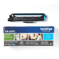 Toner cyan haute capacité - BROTHER - TN247C - 2300 pages Toner cyan haute capacité - BROTHER - TN247C - 2300 pages
