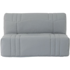 Banquette BZ DREAM - Tissu 100% Coton gris clair - Couchage 140x190 cm Banquette BZ DREAM - Tissu 100% Coton gris clair - Couchage 140x190 cm