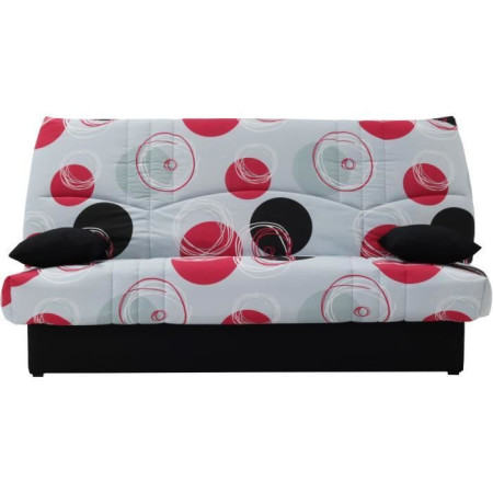 Clic clac 3 places DREAM - Tissu 100% Coton imprimé Planete - Couchage 125x190 cm - L