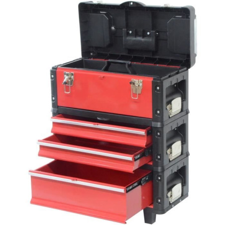 Chariot porte outils - DEFPRO - 3 modules superposables - 60 kg