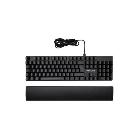 Clavier Gamer - The G-Lab - KEYZ CARBON E - Mécanique (Switch Bleu) - Rainbow - Low P