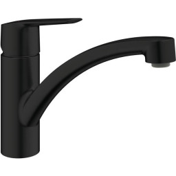 GROHE Start - 324412432 - Robinet de cuisine - Mitigeur monocommande évier - Noir mat