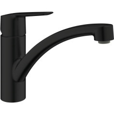 GROHE Start - 324412432 - Robinet de cuisine - Mitigeur monocommande évier - Noir mat GROHE Start - 324412432 - Robinet de cuisine - Mitigeur monocommande évier - Noir mat