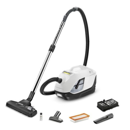 KARCHER DS 6 - Aspirateur sans sac avec filtration par eau - 650 W - Rejette un air plus frais et dépoussiéré a 99,95 %