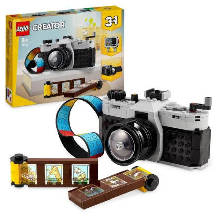 LEGO 31147 Creator 3en1 L'Appareil Photo Rétro