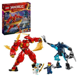 LEGO 71808 NINJAGO Le Robot Élémentaire du Feu de Kai