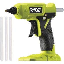 RYOBI - Pistolet a colle 18V ONE+ - chauffe en 3 min - indicateur de chauffe - diam.