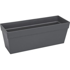 ELHO Bac a fleurs balconniere Loft Urban - 50 cm - Gris anthracite ELHO Bac a fleurs balconniere Loft Urban - 50 cm - Gris anthracite