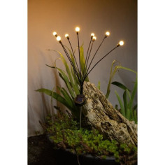 Decoration lumineuse solaire GALIX G4435 - Forme Bouquet - 8 LED - H69cm Decoration lumineuse solaire GALIX G4435 - Forme Bouquet - 8 LED - H69cm