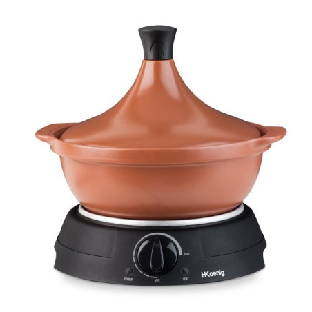 Tajine électrique HKoeNIG - TAJ3 - Capacité 3L - Température réglable - 600W