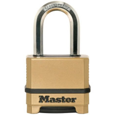 Cadenas Haute Sécurité - MASTER LOCK - M175EURDLF - Combinaison - Zinc - Anse L - Extérieur Cadenas Haute Sécurité - MASTER LOCK - M175EURDLF - Combinaison - Zinc - Anse L - Extérieur