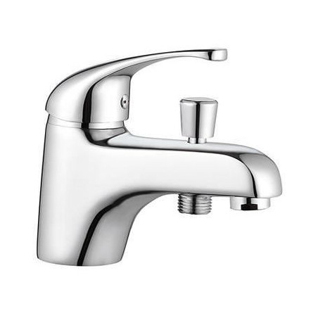 Mitigeur bain douche ROUSSEAU CARDIFF monotrou chromé - Economie d'eau - Finition brillante