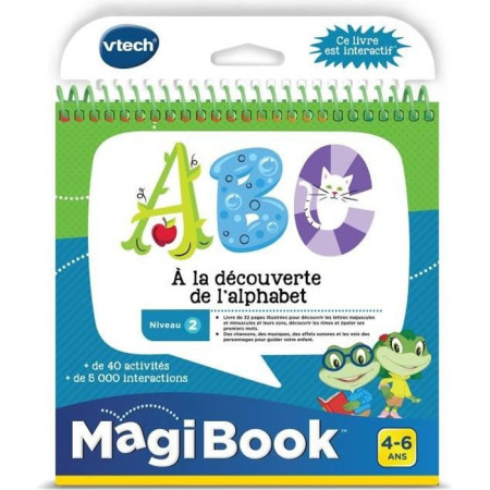 VTECH - Livre Interactif Magibook - ABC