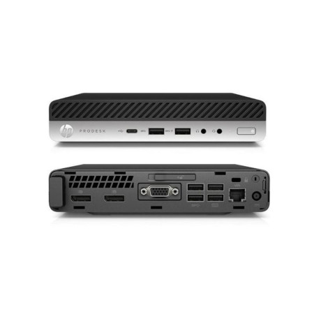 Mini UC HP 600 G3 intel G4560T 2.9 Ghz HD graphics 610 - RAM DDR4 8Go HDD 500Go