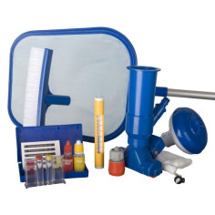 GRE Kit de nettoyage pour piscine - 7 pieces GRE Kit de nettoyage pour piscine - 7 pieces