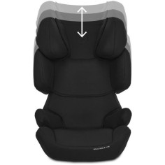 Siege auto CYBEX Solution X i-Fix - De 3 a 12 ans - Pure Black Siege auto CYBEX Solution X i-Fix - De 3 a 12 ans - Pure Black