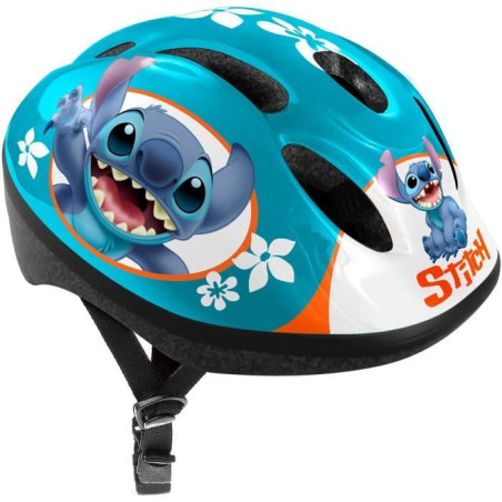 Casque de sport - DISNEY - STITCH - Taille S - Tour de tete réglable 53/56cm - Aérations et mousses internes pour plus de conf