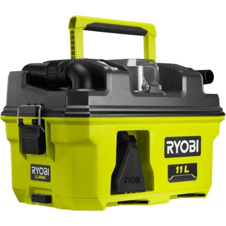 Aspirateur d'atelier RYOBI RV1811-0 18V - 1500l/min - collecteur 11 L - filtre HEPA H