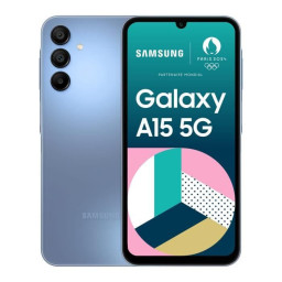 Samsung Galaxy A15 5G Smartphone 128 Go Bleu nuit