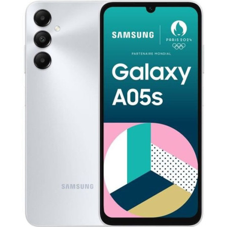 Samsung Galaxy A05s Smartphone 64 Go Argent