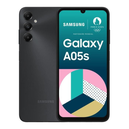 Samsung Galaxy A05s Smartphone 64 Go Noir