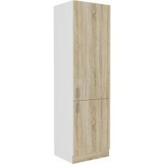 SARA - Colonne 2 portes - Décor chene sonoma - L60xP57xH210 cm SARA - Colonne 2 portes - Décor chene sonoma - L60xP57xH210 cm
