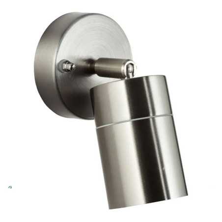 Applique extérieure descendante - BRILLIANT - JANDY - Métal/verre - Acier - GU10 LED 20W - IP44