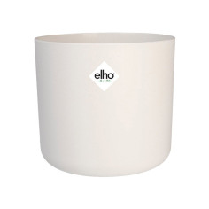 ELHO B.for Soft Pot de fleurs rond 35 - Blanc - Ø 35 x H 32 cm - intérieur - 100% recyclé