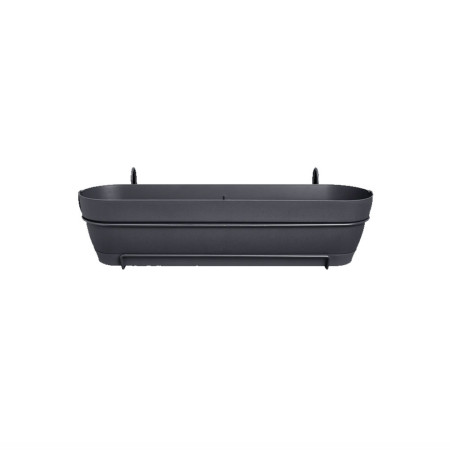 Elho Vibia Campana Balconniere Allin1 50 - Vert - L 50 x B 26 x H 17 cm - Balcon - 100% recyclé